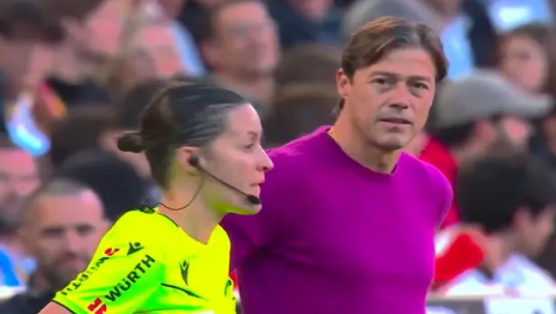 Η αντιπαράθεση του Αλμέιδα με γυναίκα διαιτητή και τα σχόλια περι σεξισμού! (vid)