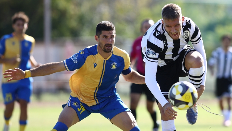 Super League 2: Στο Περιστέρι το Αστέρας Β' AKTOR - ΠΑΟΚ Β'