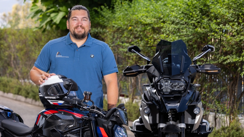 Riding Tips Event με τον Βασίλη Μπούδρο στη BMW Motorrad Sfakianakis