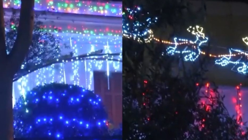 Αυτό είναι το πιο χριστουγεννιάτικο σπίτι στην Αθήνα