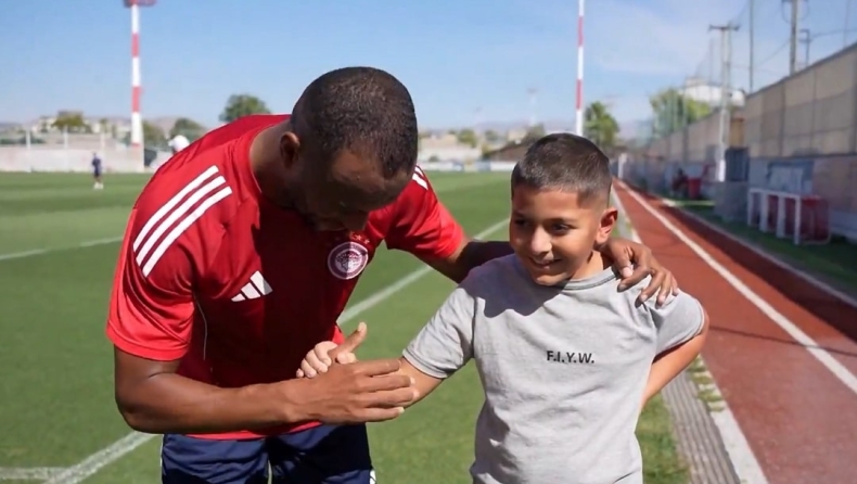 Σπουδαία κίνηση από Ολυμπιακό και Βαγγέλη Μαρινάκη: Προσέφεραν 25.000 ευρώ στο Make-A-Wish
