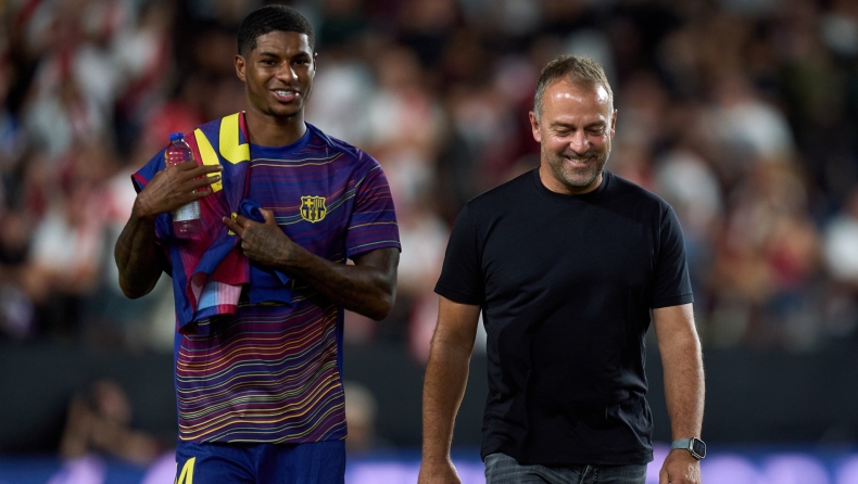 Φλικ για Ράσφορντ: «Χαίρομαι πολύ που τον έχουμε στην Μπαρτσελόνα»