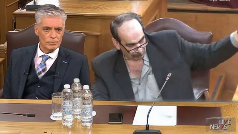 Ο Ευαγγελάτος κατάφερε να... αράξει δίπλα στον «Φραπέ» στην Εξεταστική! (vid)