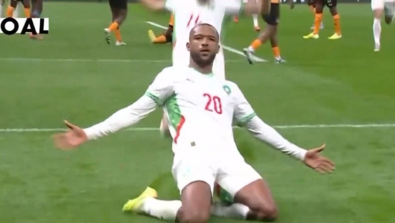 Ελ Καμπί: Το κάρφωσε ξανά για το Μαρόκο από ασίστ του Ουναΐ (vid)