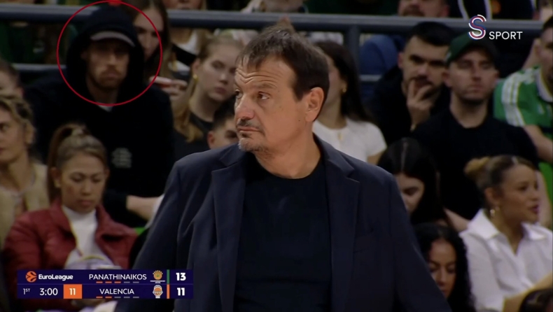 Παναθηναϊκός - Βαλένθια: Ο Γιάντουνεν... καμουφλαρισμένος είδε το ματς