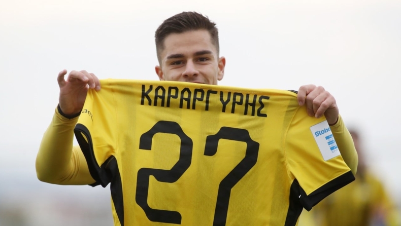ΑΕΚ: Ο Παλαιολόγου σκόραρε με την Κ19 και το αφιέρωσε στον Καραργύρη