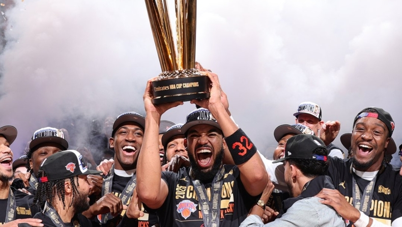 Νικς - Σπερς 124-113: Θρίαμβος της Νέας Υόρκης, κατέκτησε το NBA Cup