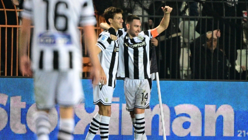 ΠΑΟΚ - Παναθηναϊκός: Το 1-0 από τον Κωνσταντέλια