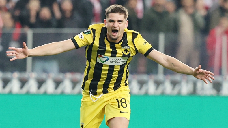 Σάμσουνσπορ - ΑΕΚ: Φάουλ «ζωγραφιά» του Μαρίν για το 1-1 (vid)