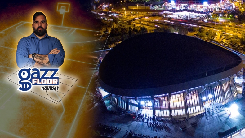 Μαυροδόντης: «Η χωρητικότητα του νέου ΣΕΦ, η οροφή και η αναζήτηση γκαρντ» | Gazz Floor by Novibet