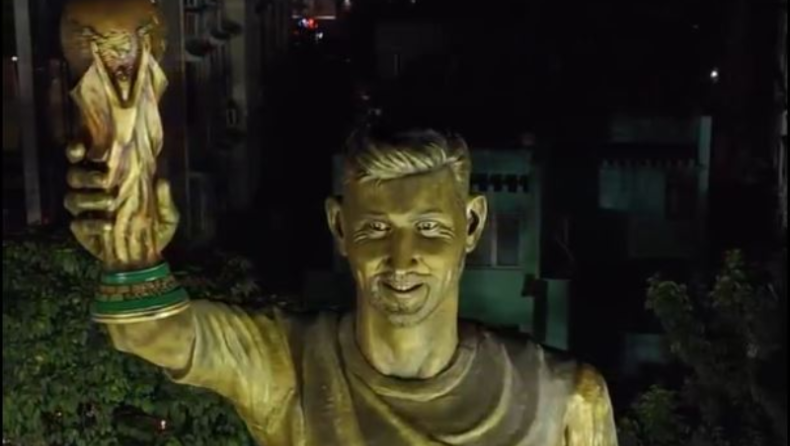 Μέσι: Εγκαινιάζει στην Καλκούτα επιβλητικό άγαλμα του... ίδιου (vid)