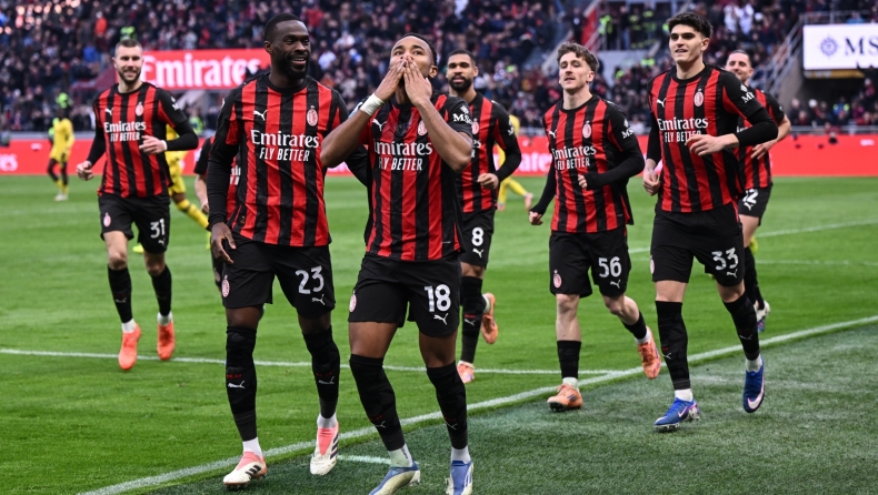 Μίλαν - Ελλάς Βερόνα 3-0: Πάρτι και...κορυφή για τους Ροσονέρι 