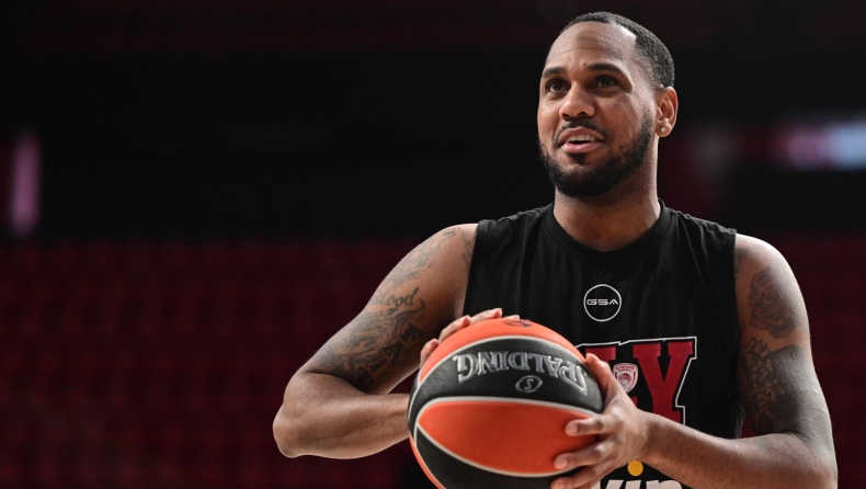 Μόντε Μόρις: Η πρώτη του προπόνηση με τον Ολυμπιακό