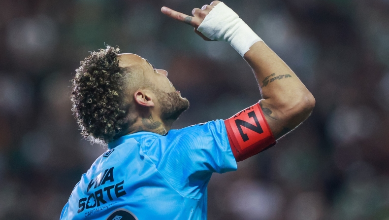 Νεϊμάρ: Πέτυχε χατ-τρικ αν και τραυματίας και σώζει τη Σάντος (vid)!