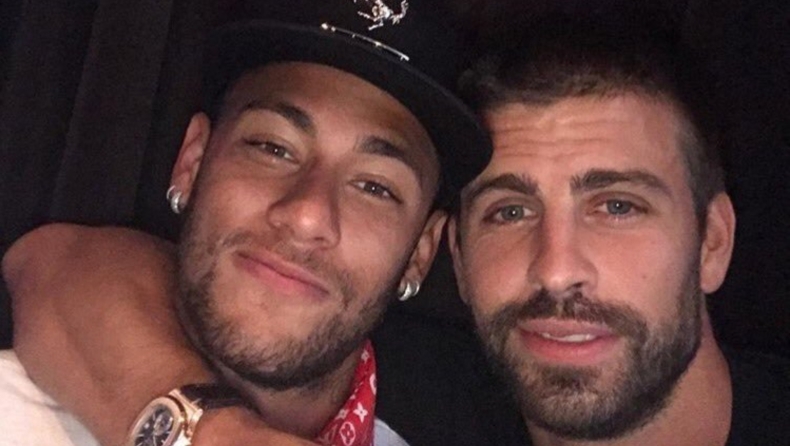 Η αληθινή ιστορία πίσω από την viral φωτογραφία του Νεϊμάρ με τον Πικέ: «Δεν έχεις τα κότσια να το κάνεις!»