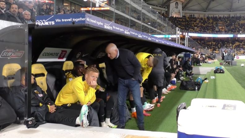 ΑΕΚ: Ο Νίκολιτς πήγε στον απαρηγόρητο Οντουμπάτζο μετά τον τραυματισμό