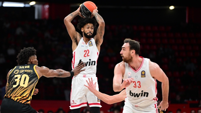 Βαθμολογία Stoiximan GBL: Πώς διαμορφώνεται μετά τις νίκες Ολυμπιακού, Παναθηναϊκού