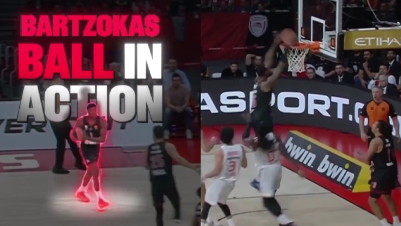 Ολυμπιακός: Η EuroLeague αποθέωσε το «Bartzokas Ball»