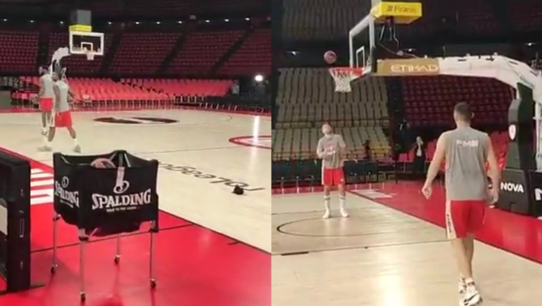 Ολυμπιακός: Shootaround μετά την αναβολή του ματς κόντρα στη Φενέρ