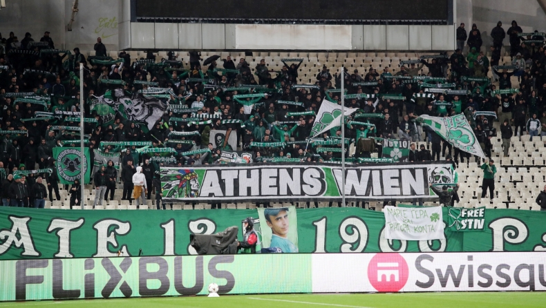 Παναθηναϊκός: Πρόστιμο για το ματς με την Στουρμ Γκρατς