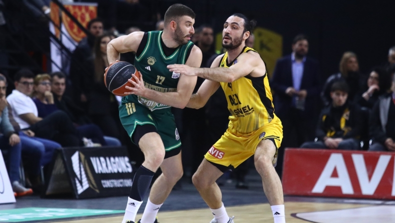AEK - Παναθηναϊκός 63-101: Πέρασε από πάνω της