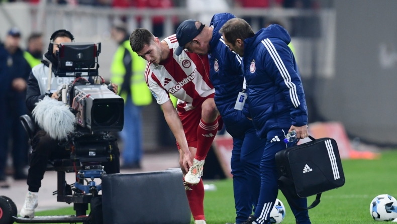 Ολυμπιακός: Κάκωση ο Πιρόλα, θα λείψει για περίπου 3 εβδομάδες