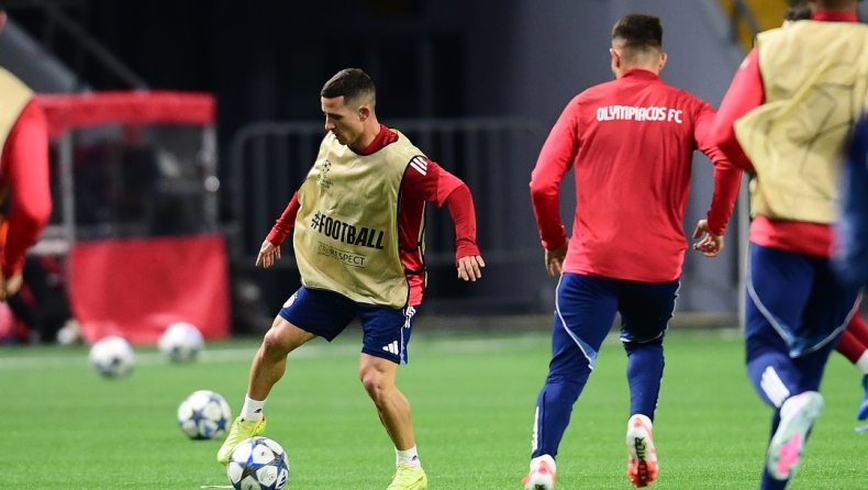 Ολυμπιακός: Έβγαλε κανονικά το πρόγραμμα στην τελευταία προπόνηση ο Ποντένσε