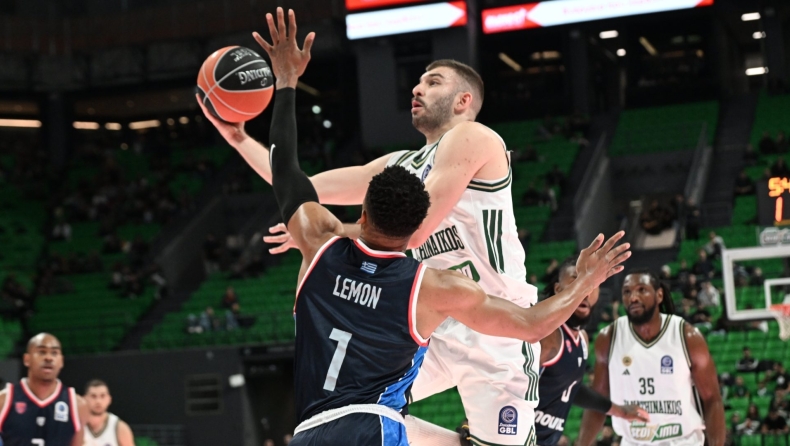 Παναθηναϊκός - Πανιώνιος 110-66: Μυθικός... Ρογκαβόπουλος