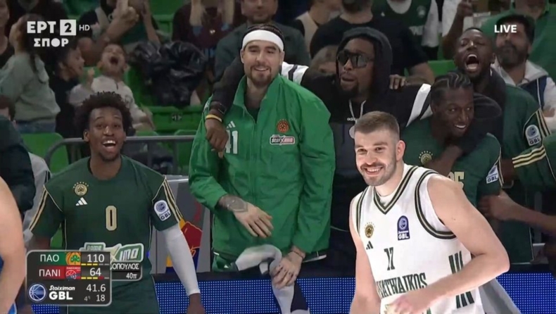 Ρογκαβόπουλος: Το 12ο τρίποντο και η αντίδραση στον πάγκο του Παναθηναϊκού