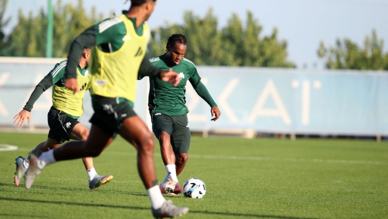 Παναθηναϊκός: Μπήκε ο Ρενάτο Σάντσες, μέρος της προπόνησης και ο Πελίστρι