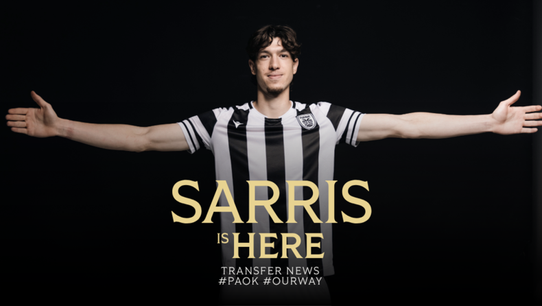 ΠΑΟΚ: Ανακοίνωσε την απόκτηση του Γιάννη Σαρρή από τη Μόντενα (vid)