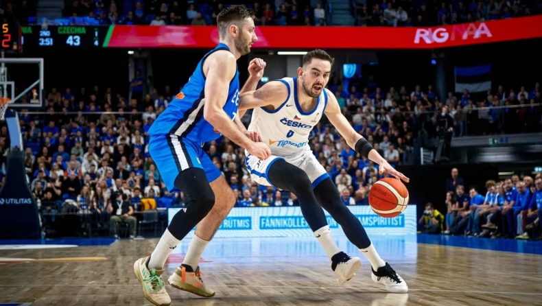 Εσθονία-Τσεχία 92-97: Έκανε το 2/2 με σούπερ Σατοράνσκι