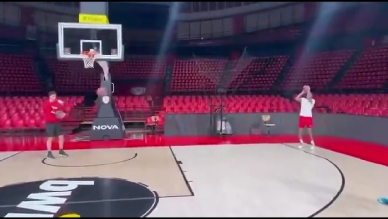 Μόντε Μόρις: Στο ΣΕΦ για προπόνηση ο νέος παίκτης του Ολυμπιακού