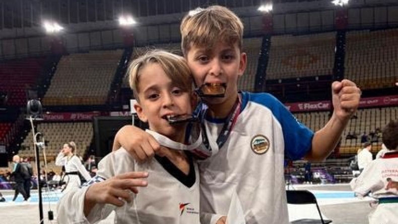  Tα αδέλφια Ταραζώνα έλαμψαν ξανά στο πανελλήνιο κύπελλο ταεκβοντό