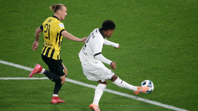 ΑΕΚ - ΟΦΗ: Ευκαιρίες Σαλσέδο και Νους για το 0-2, δοκάρι ο Σενγκέλια