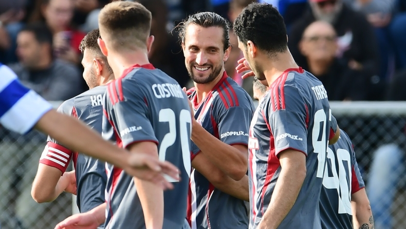 Ελλάς Σύρου - Ολυμπιακός: Εξαιρετική «κομπίνα» και γκολ από τον Γιαζίτσι!