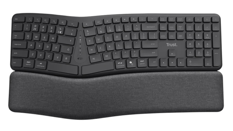 Εργονομία και άνεση σε ένα ξεχωριστό πληκτρολόγιο (vid)