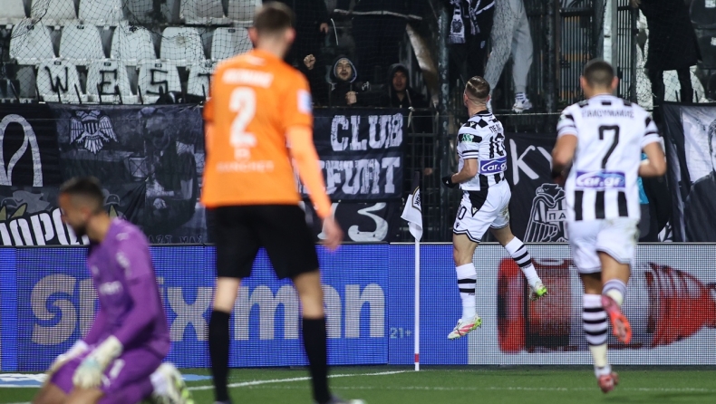 ΠΑΟΚ - ΟΦΗ: Λάθος του Χριστογέωργου, γκολ ο Πέλκας