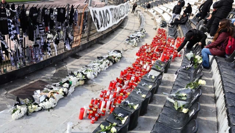 Ολυμπιακός - Μπαρτσελόνα: Ενός λεπτού σιγή στη μνήμη των αδικοχαμένων οπαδών του ΠΑΟΚ