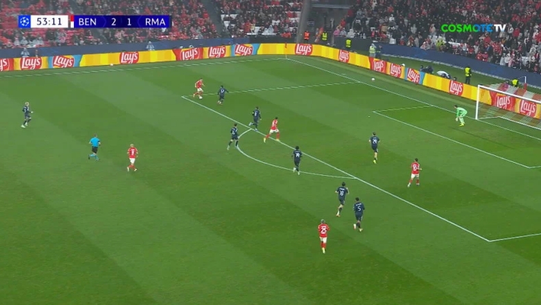 Μπενφίκα - Ρεάλ: Νέα ασίστ Παυλίδη και τρίτο γκολ για τους Πορτογάλους