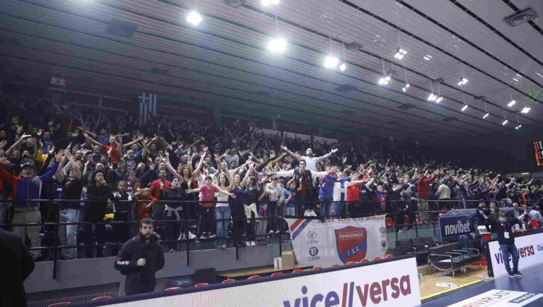 Πανιώνιος: «Ευχαριστούμε τους φιλάθλους για την τρομερή παρουσία»