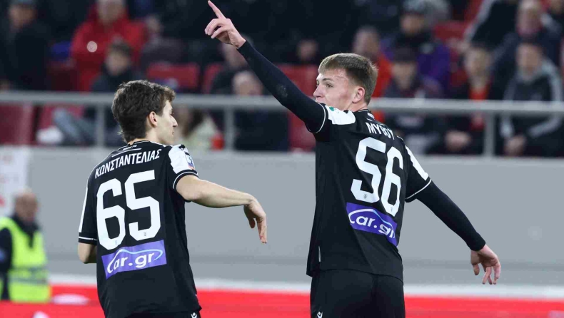 Ολυμπιακός – ΠΑΟΚ: Ο Μύθους πέρασε και Τζολάκη κάνοντας το 0-1