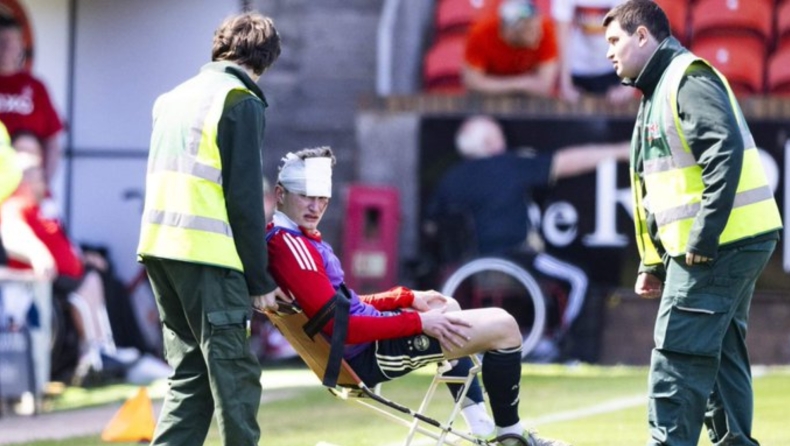 Οπαδός της Αμπερντίν καταδικάστηκε σε 18 μήνες φυλάκισης για βίαια επίθεση σε ποδοσφαιριστή