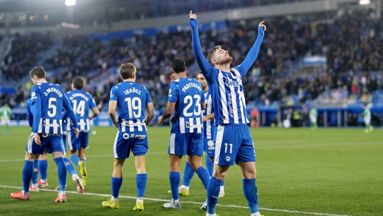 Αλαβές - Μπέτις 2-1: Γκέλαραν οι Βερδιμπλάνκος