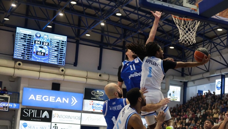 Μύκονος - Ηρακλής 83-80: Πήρε βαθμολογική... ανάσα και συνεχίζει!