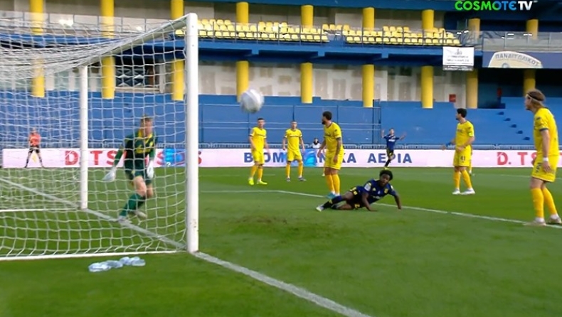 Παναιτωλικός - Άρης: Οι τεράστιες ευκαιρίες από Μισεουί και Μορόν και η απόκρουση του Κουτσερένκο στο φάουλ του Μόντσου