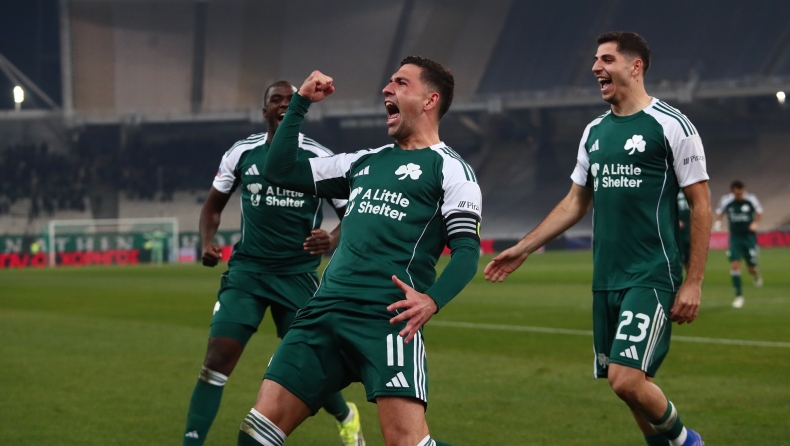 Παναθηναϊκός - Αρης 3-0: Χατ τρικ Μπακασέτα και τώρα... ΠΑΟΚ για τον τελικό (Vids)