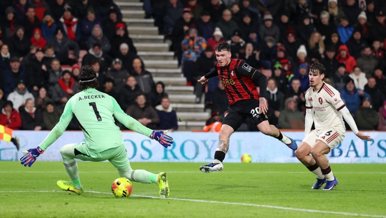 Μπόρνμουθ - Λίβερπουλ 3-2: «Κατραπακιά» στο 90΄+5΄και η κατηφόρα συνεχίζεται