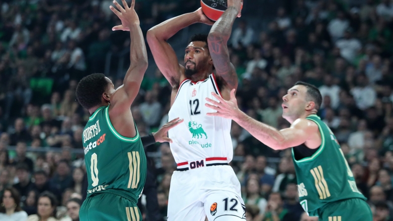 Παναθηναϊκός - Αρμάνι Μιλάνο 74-87: Ο Μπρουκς «εκτέλεσε» τους «πράσινους»