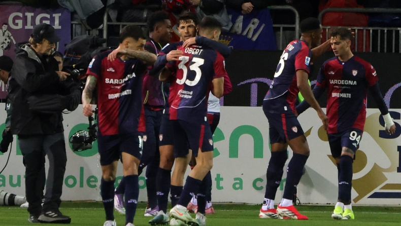 Κάλιαρι - Βερόνα 4-0: Καταιγιστικοί οι Σαρδινοί